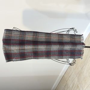 British woven scarf